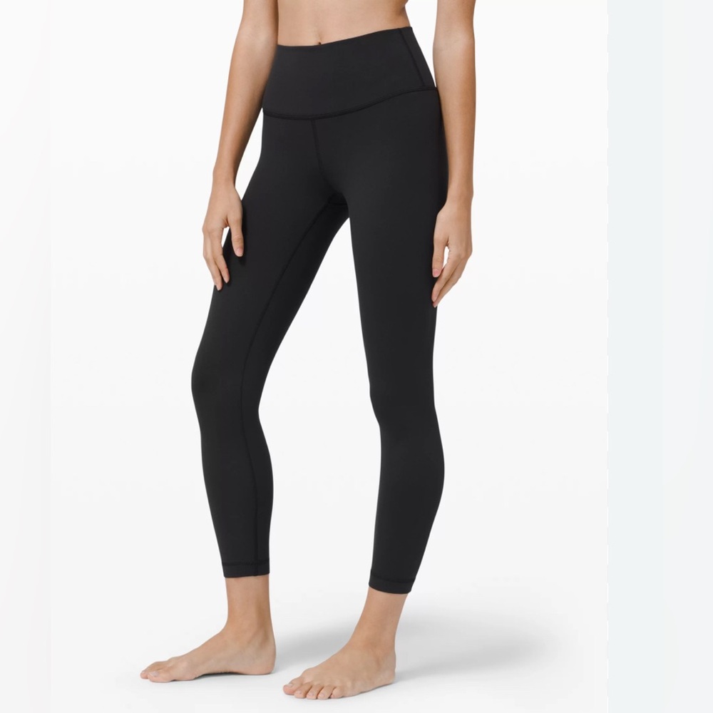 lululemon athletica Black High-Waist Wunder Under leggings size 4